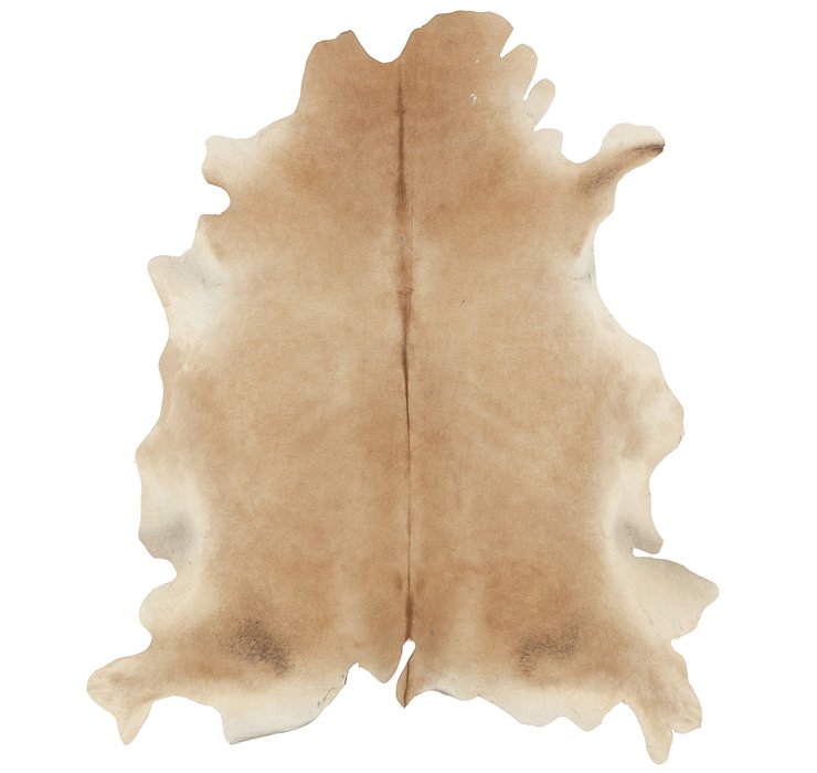 5' 4 x 6' 4 Cowhide Square Rug