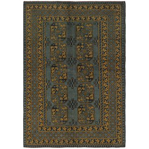 5' 5 x 7' 10 Afghan Akhche Rug