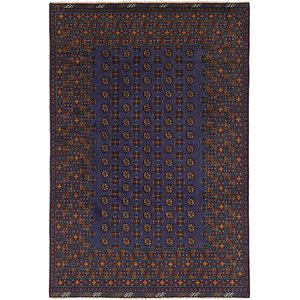 Unique Loom 6' 8 x 9' 9 Afghan Akhche Rug