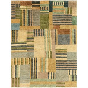 Unique Loom 7' x 9' 6 Modern Ziegler Rug