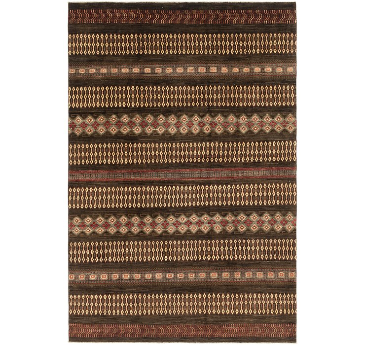 6' 5 x 9' 10 Modern Ziegler Rug