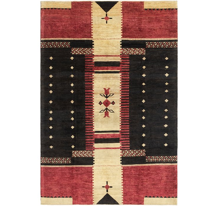 6' 7 x 10' 2 Modern Ziegler Rug