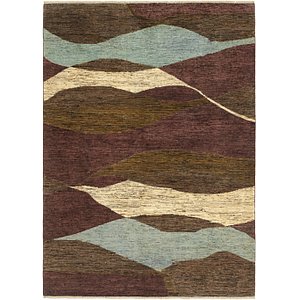 Unique Loom 5' 8 x 8' Modern Ziegler Rug