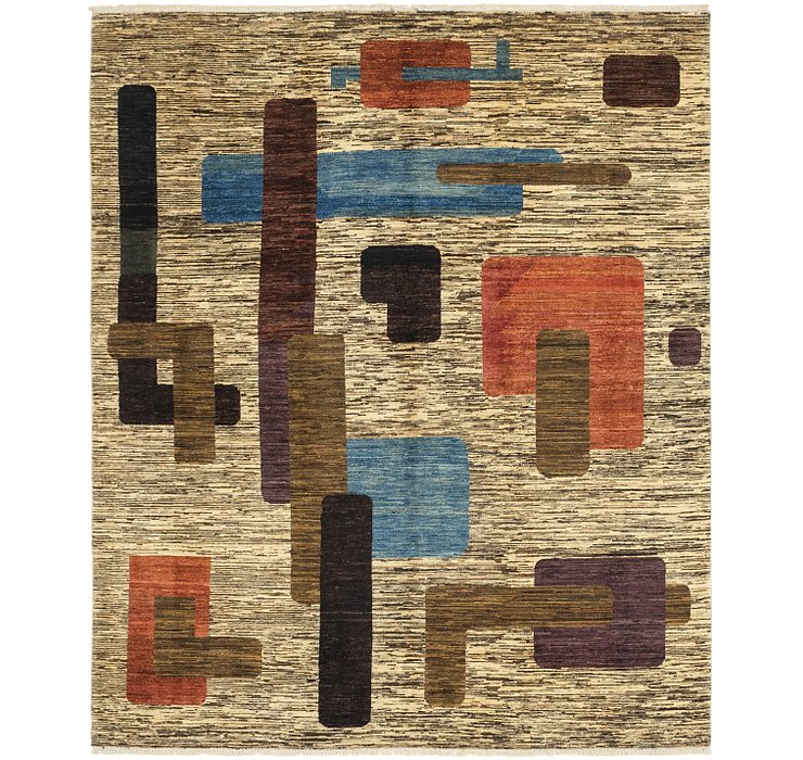 6' 10 x 8' 4 Modern Ziegler Rug