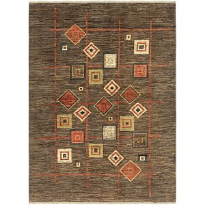 Unique Loom 5' 2 x 7' 4 Modern Ziegler Rug