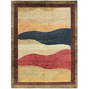 Unique Loom 5' 8 x 7' 8 Modern Ziegler Rug