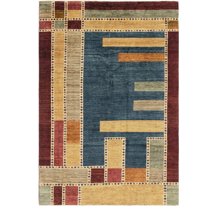 6' 7 x 9' 10 Modern Ziegler Rug