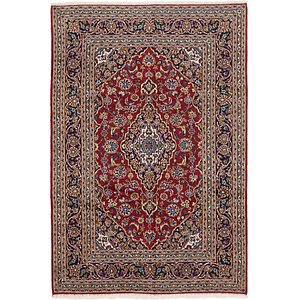 6' 7 x 9' 8 Kashan Persian Rug