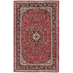 5' 2 x 8' Kashan Persian Rug