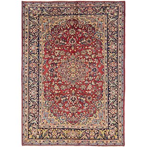 7' x 9' 9 Isfahan Persian Rug
