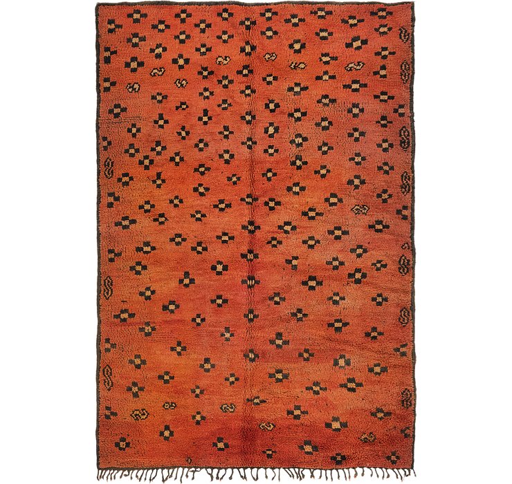 5' 2 x 7' 7 Moroccan Rug