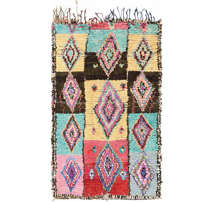 4' 8 x 7' 3 Moroccan Rug