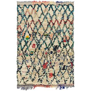 4' x 5' 10 Moroccan Rug