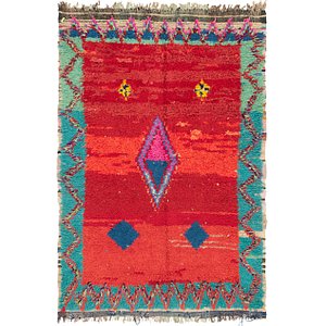 Unique Loom 4' 10 x 7' Moroccan Rug