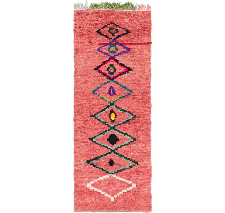 3' x 8' Moroccan Runner Rug