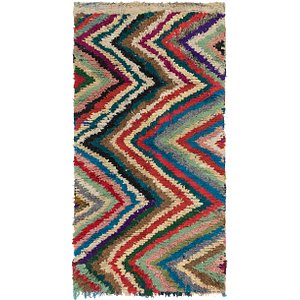 Unique Loom 4' x 7' Moroccan Rug