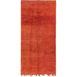 HandKnotted 3' 7 x 7' 5 Moroccan Runner Rug