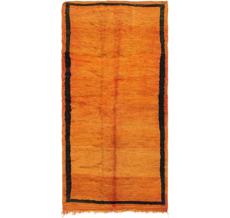 HandKnotted 3' 3 x 6' 9 Moroccan Runner Rug