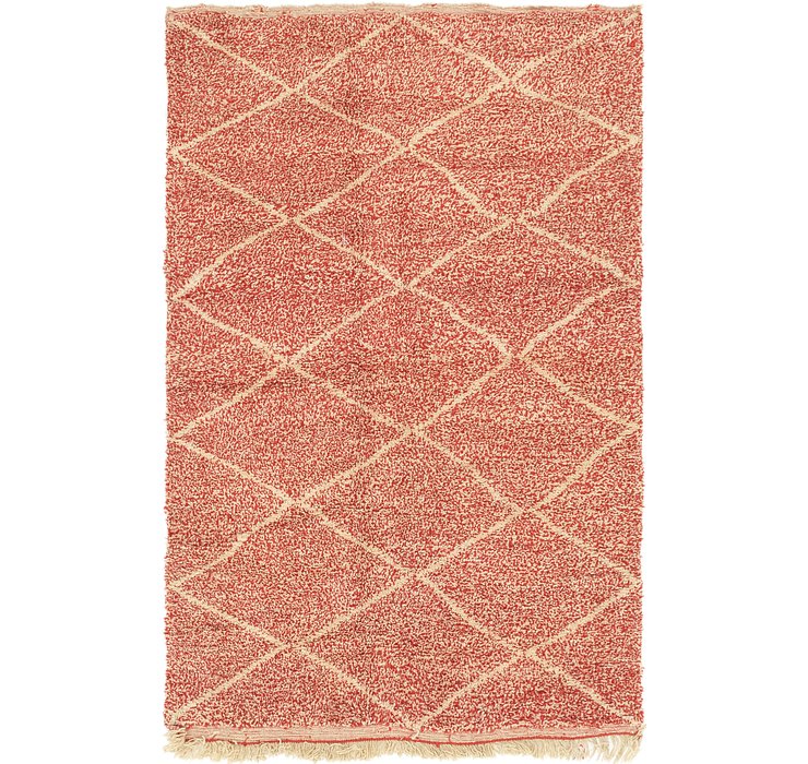 5' x 7' 10 Moroccan Rug