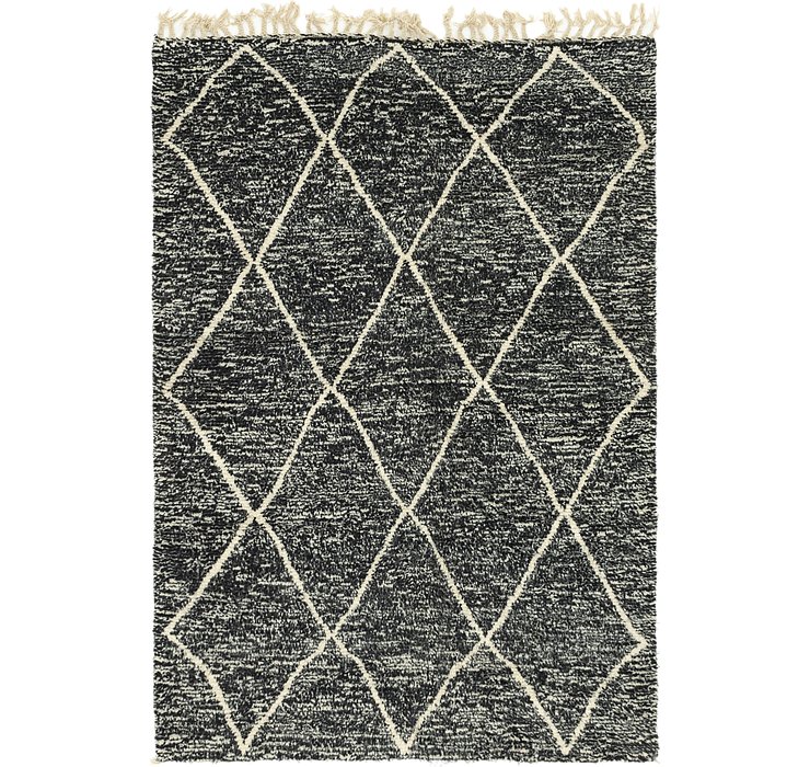 HandKnotted 5' x 7' 3 Moroccan Rug