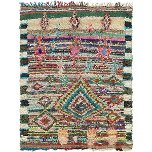 4' 7 x 6' Moroccan Rug