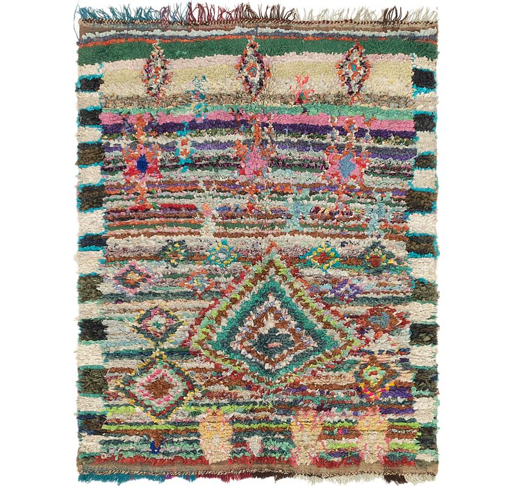 4' 7 x 6' Moroccan Rug