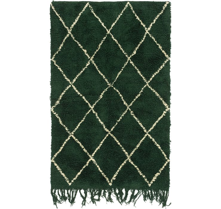 4' 10 x 7' 8 Moroccan Rug