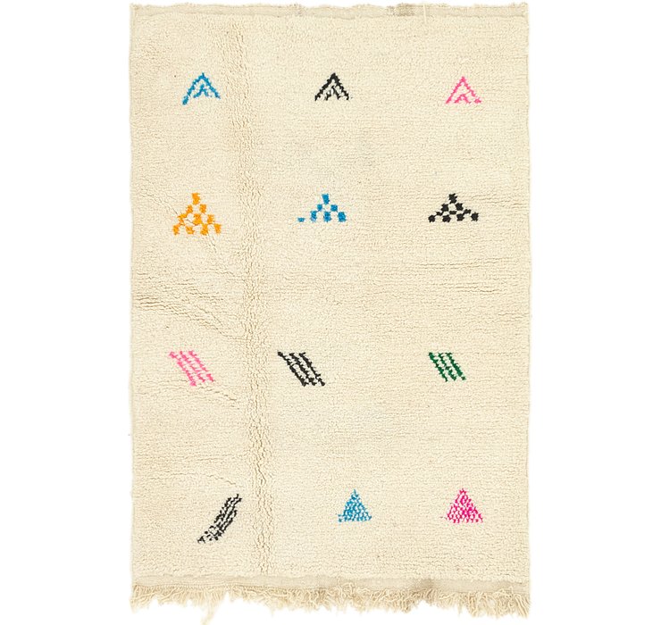 3' 7 x 5' 2 Moroccan Rug