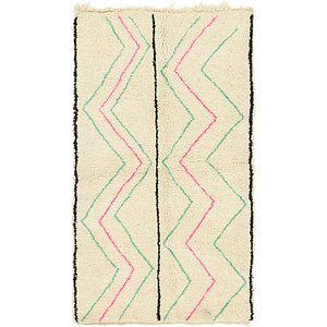 HandKnotted 3' 9 x 6' 3 Moroccan Rug