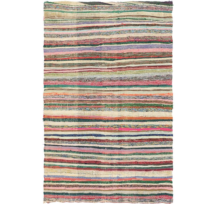 4' x 6' 3 Moroccan Rug