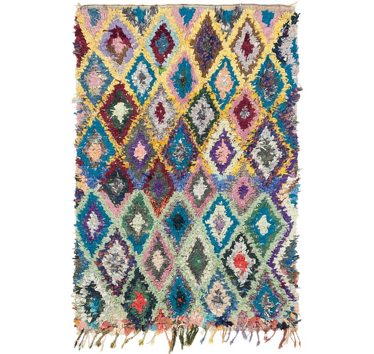 4' 7 x 6' 7 Moroccan Rug