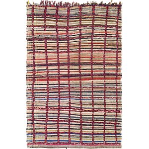 4' 8 x 7' 2 Moroccan Rug
