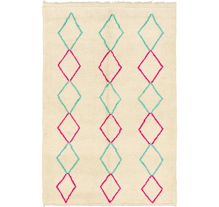 5' 6 x 8' Moroccan Rug