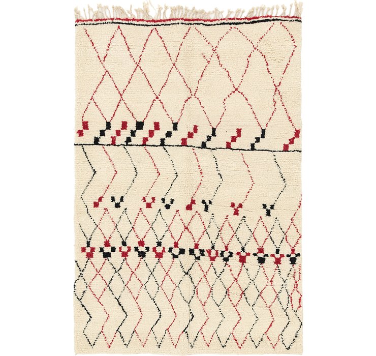 5' 2 x 7' 4 Moroccan Rug