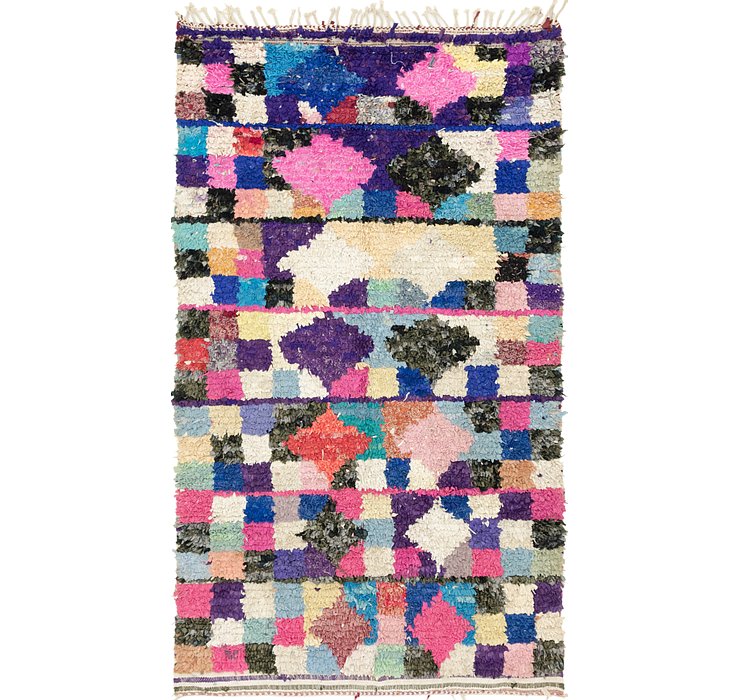 HandKnotted 5' 6 x 9' 4 Moroccan Rug