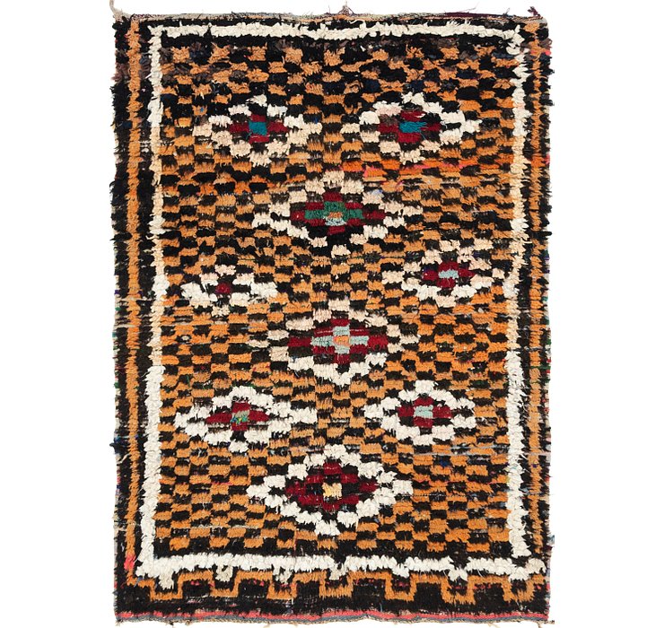 4' 10 x 7' Moroccan Rug