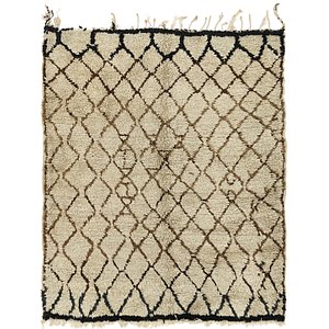 5' 7 x 6' 7 Moroccan Square Rug