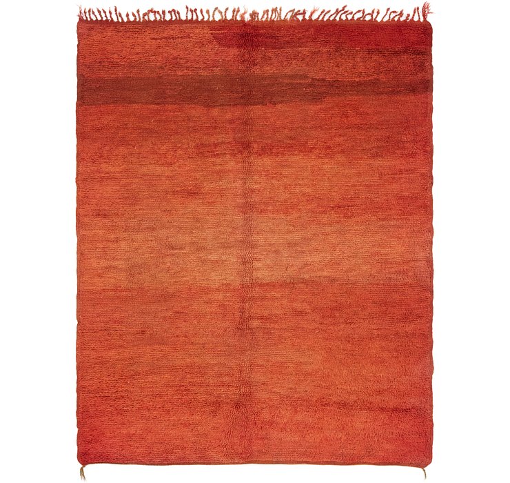 5' x 6' 6 Moroccan Square Rug