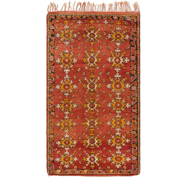 HandKnotted 4' 4 x 7' 10 Moroccan Rug
