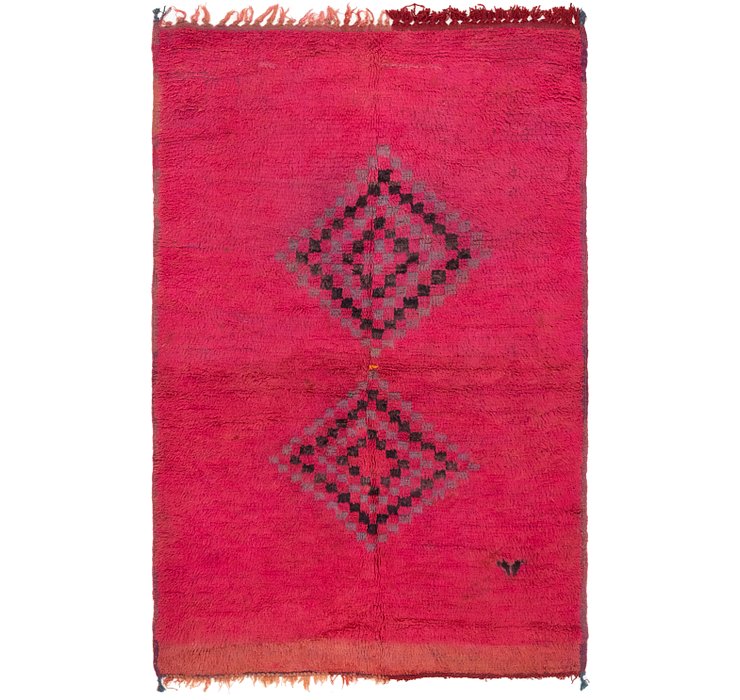 4' 4 x 6' 8 Moroccan Rug