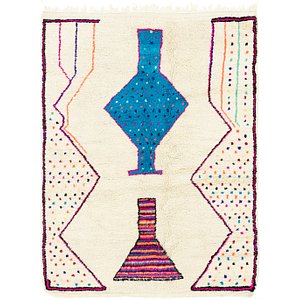 4' 10 x 6' 3 Moroccan Rug