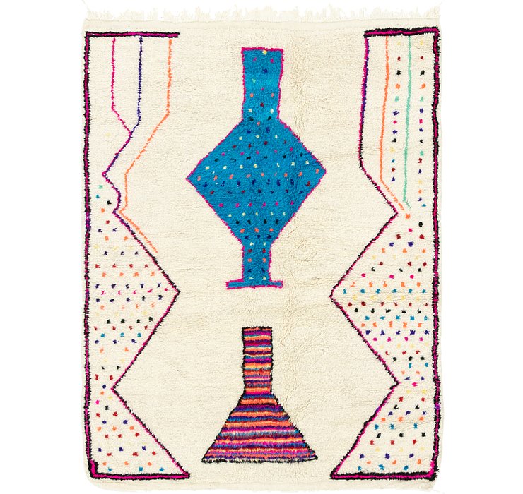 4' 10 x 6' 3 Moroccan Rug