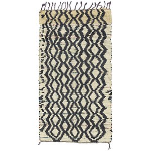 3' 2 x 6' 8 Moroccan Runner Rug