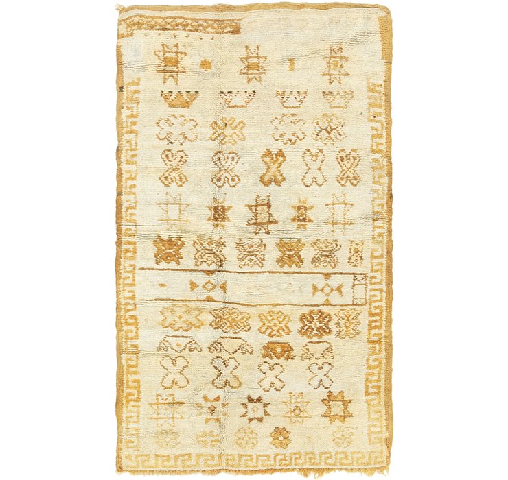 3' x 5' 3 Moroccan Rug