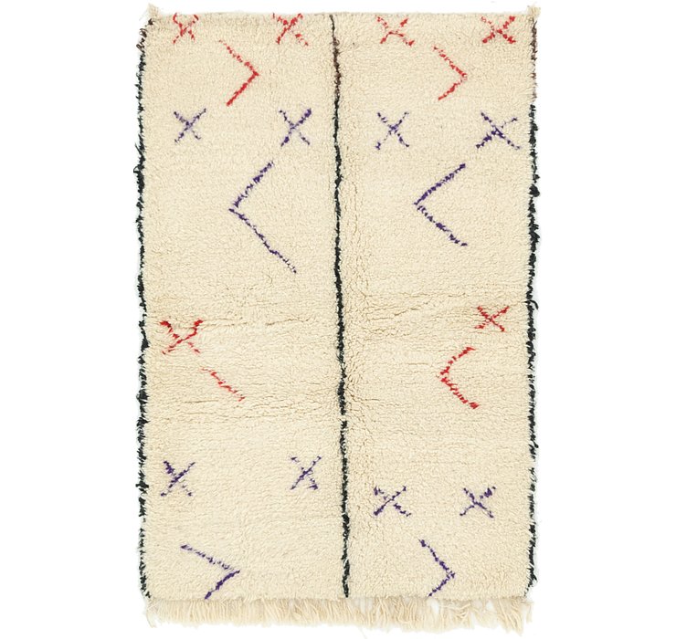 3' 3 x 5' 2 Moroccan Rug