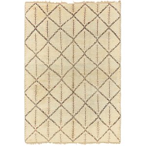6' 8 x 9' 10 Moroccan Rug
