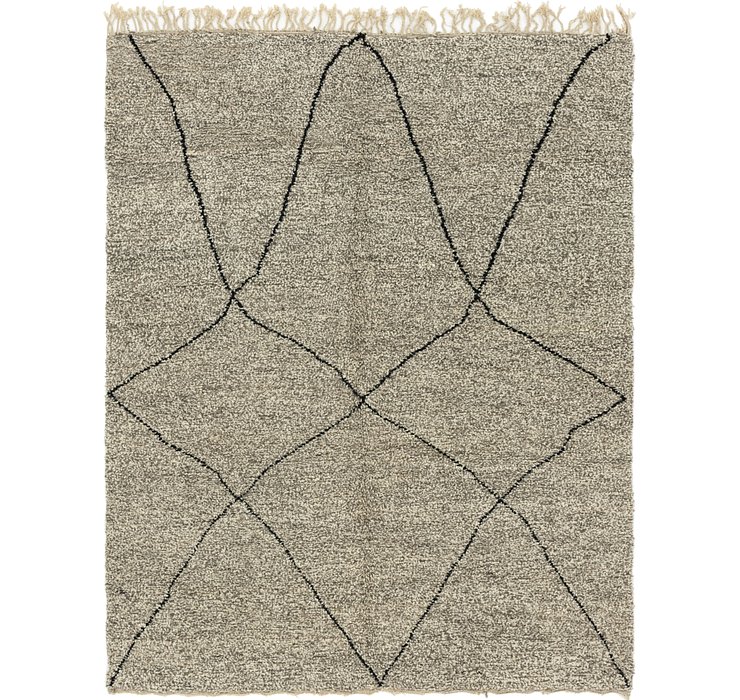 HandKnotted 7' x 9' 2 Moroccan Rug