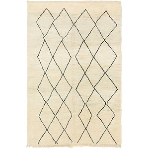 6' 9 x 10' 3 Moroccan Rug