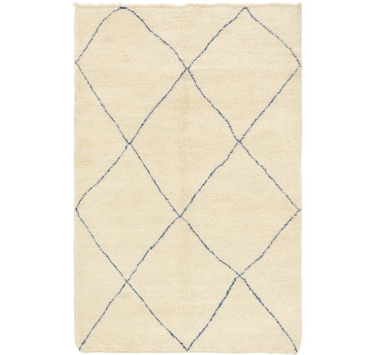 6' 7 x 10' Moroccan Rug
