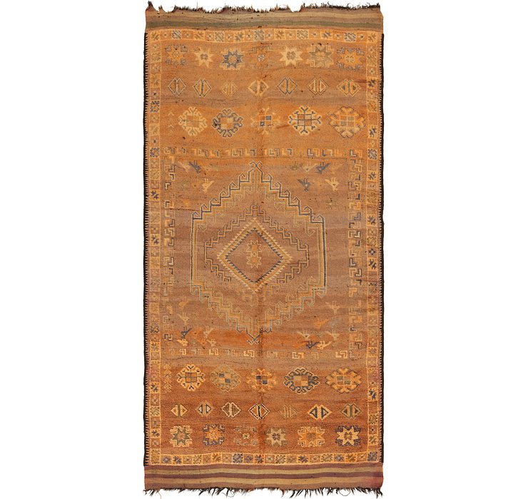 6' 8 x 13' 8 Moroccan Runner Rug